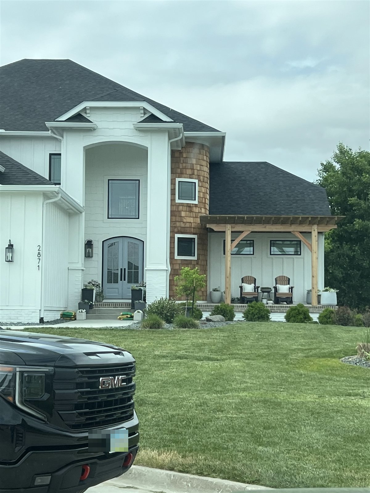 Ankeny, Iowa — front entry and porch