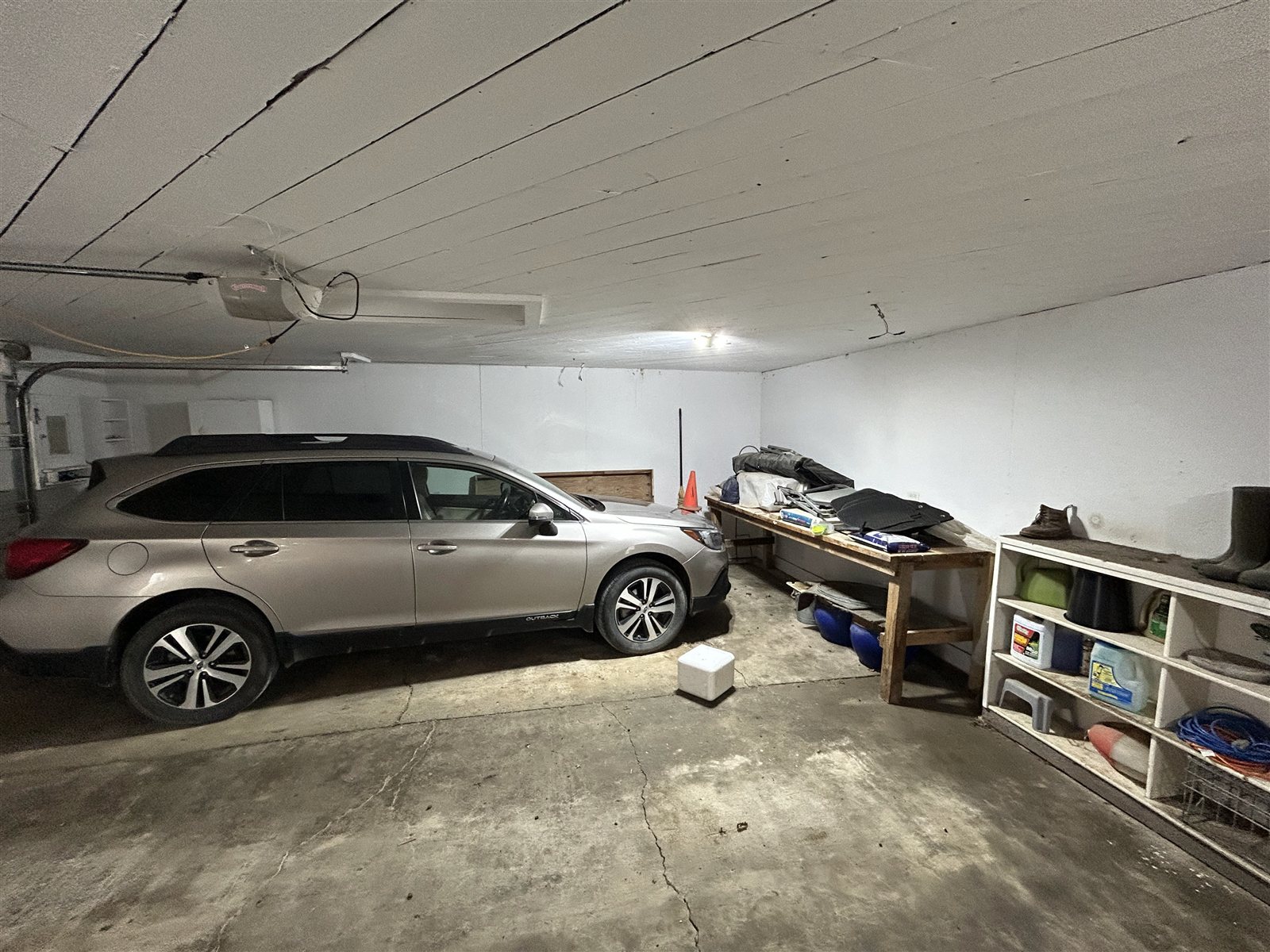 Earlham, Iowa — garage before renovation